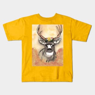 Folksy buck Kids T-Shirt